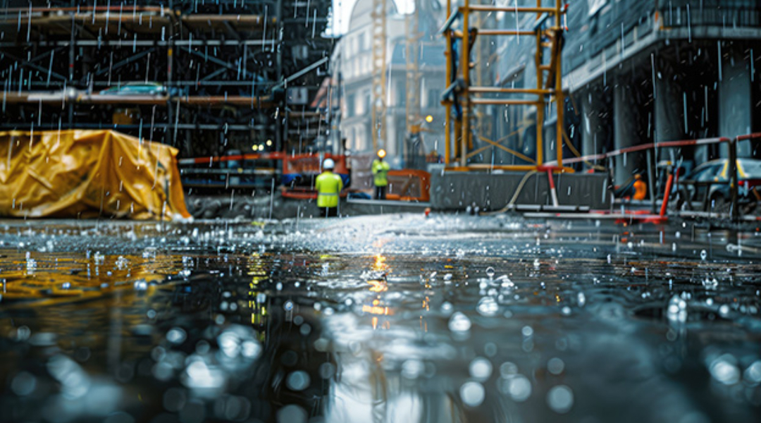 ¿CÓMO AFECTA LA LLUVIA EN CONSTRUCCIÓN?